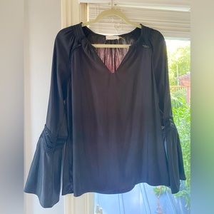 Ramy Brook Womens Black Top Blouse Size S